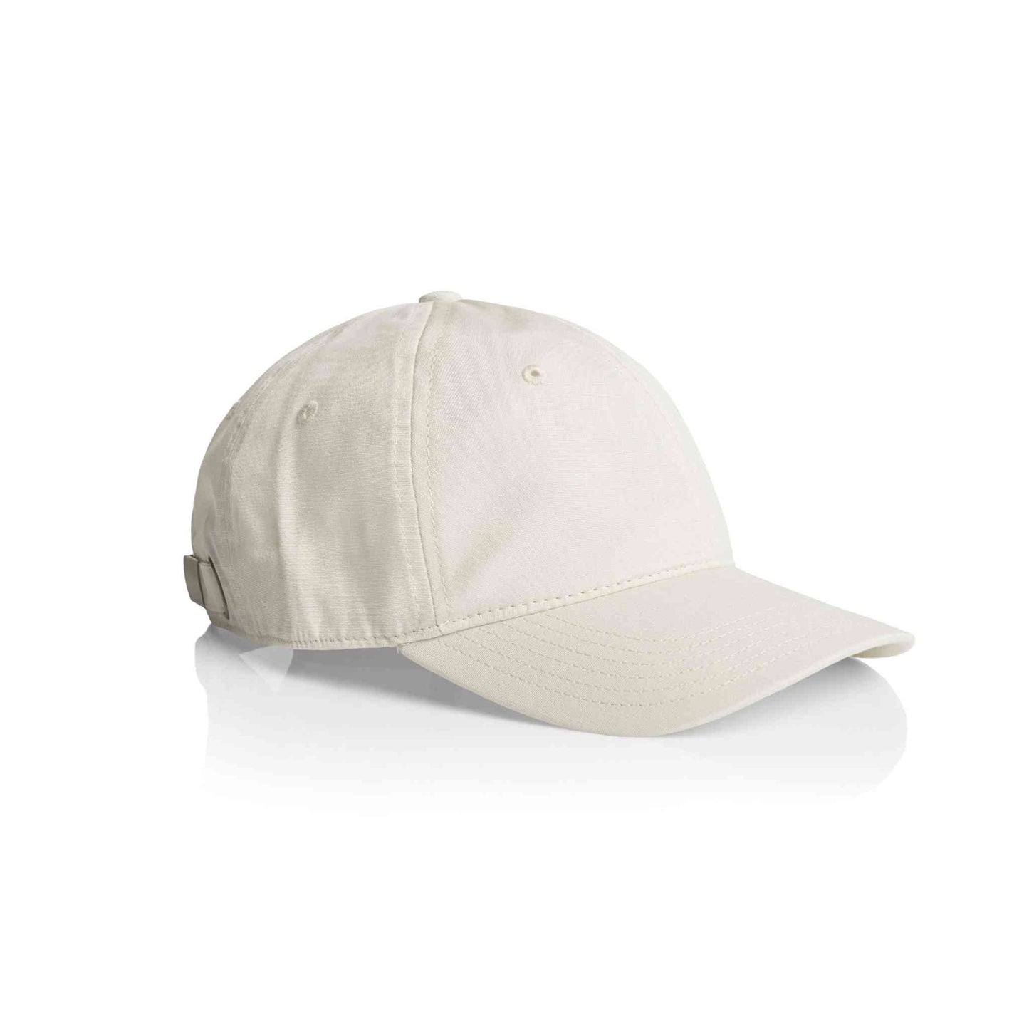 AS Colour 1130 Access 6 panel cap in ecru colour, side view