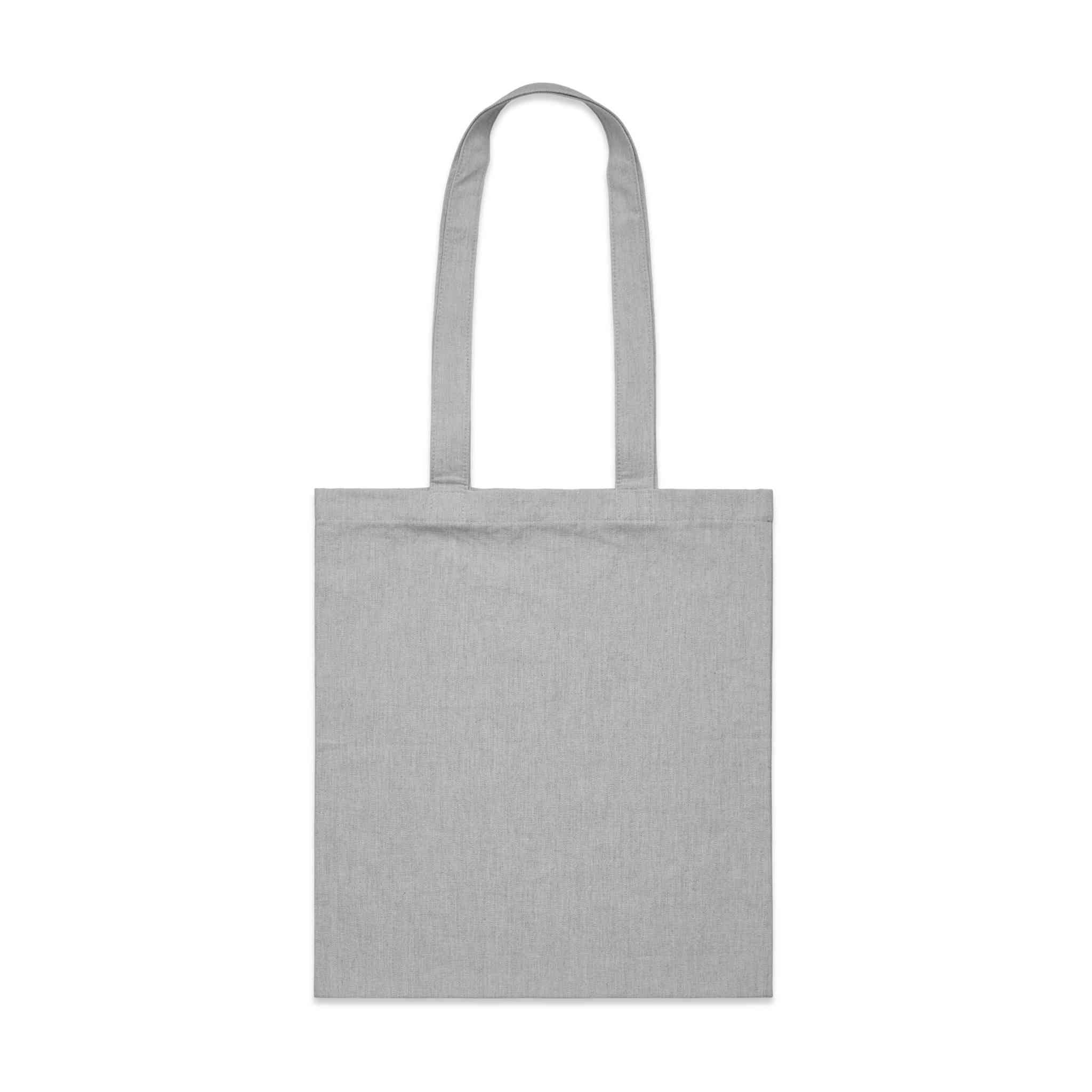 Grey cotton tote deals bag