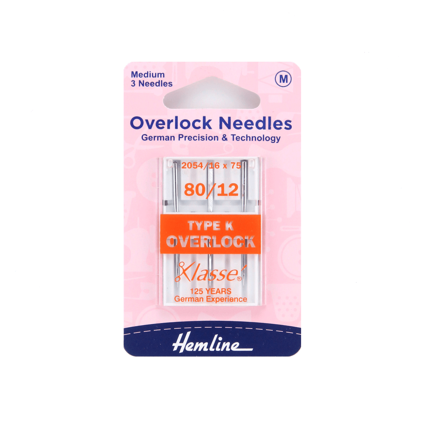 Klasse / Hemline Overlock Machine Needles