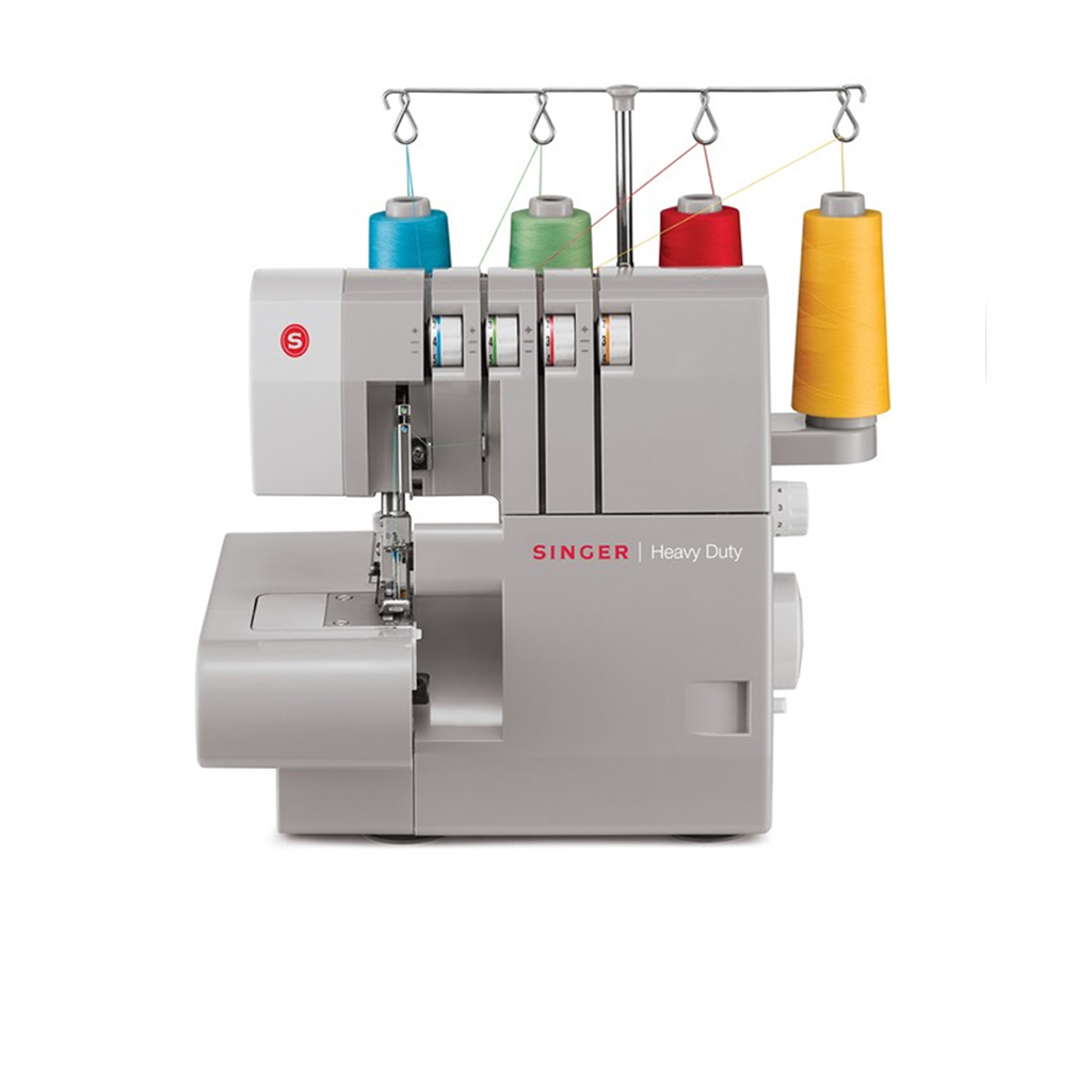 Singer Heavy Duty Grey coloured Overlocker with Front view