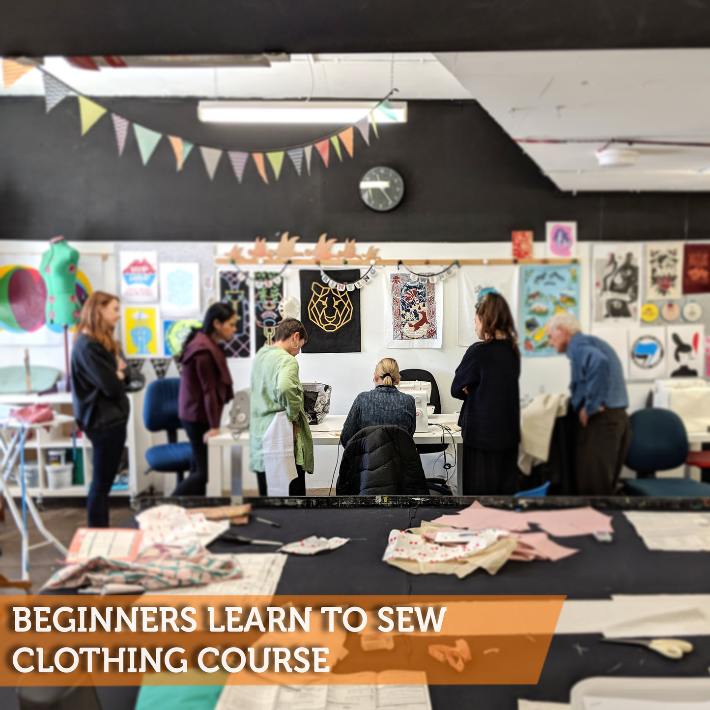 Beginners Learn to Sew Clothing Course