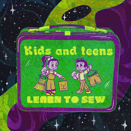 Kids and Teens Learn to Sew: 8 Week Sewing Course Term 2, 2024