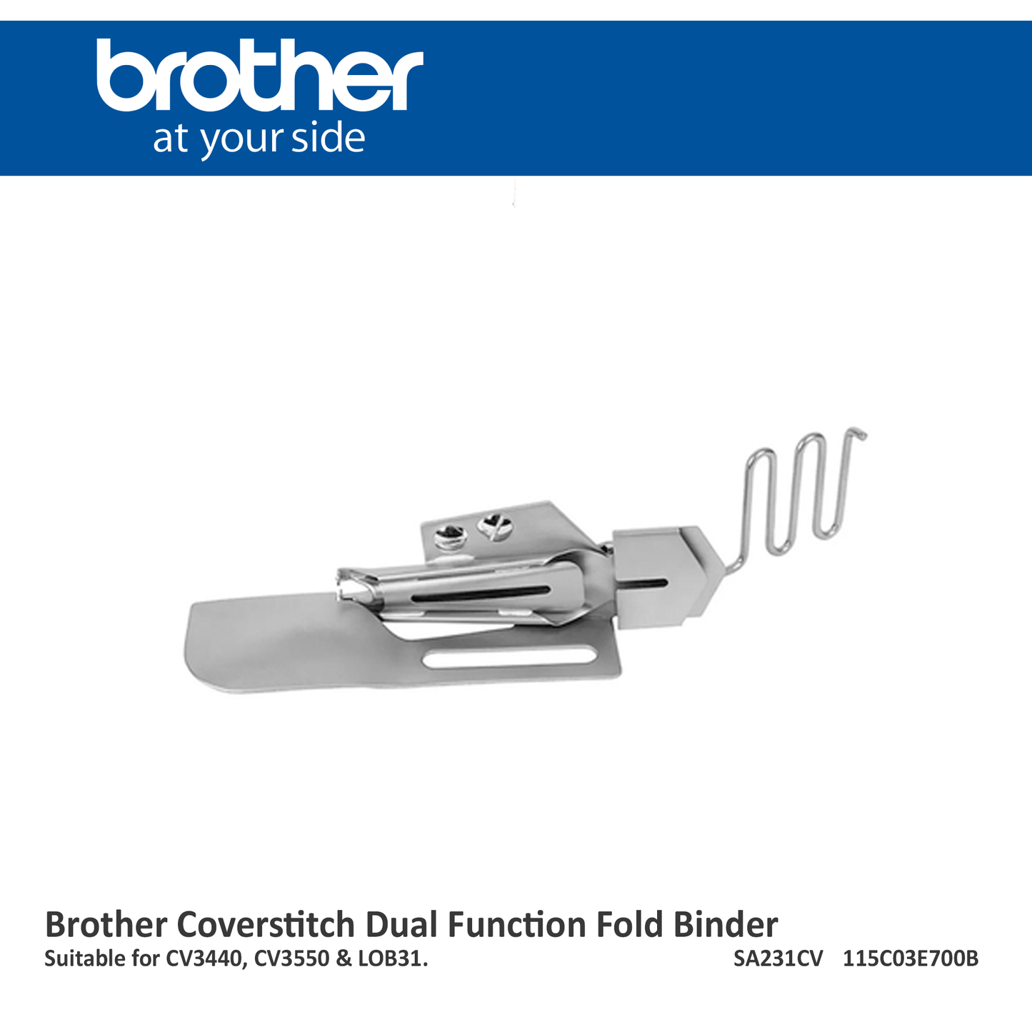 Brother Coverstitch Feet