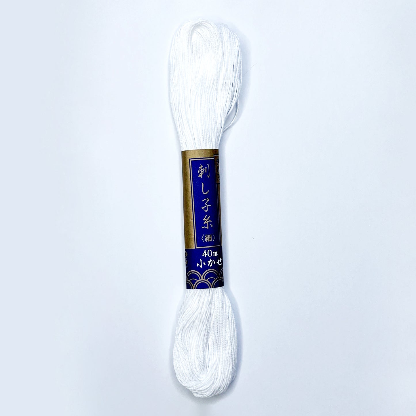 Sashiko Hand Stitching Embroidery Thread - White