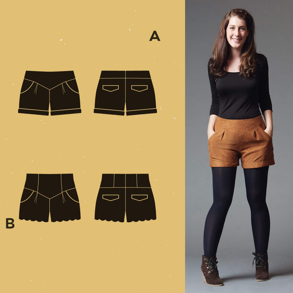 Deer and Doe Paper Patterns
