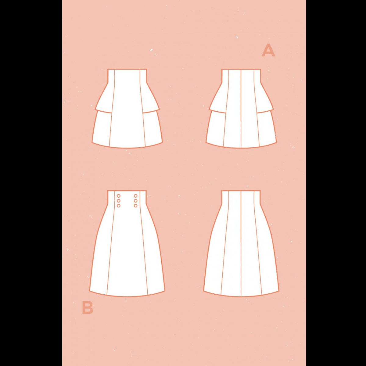 Deer and Doe Paper Patterns