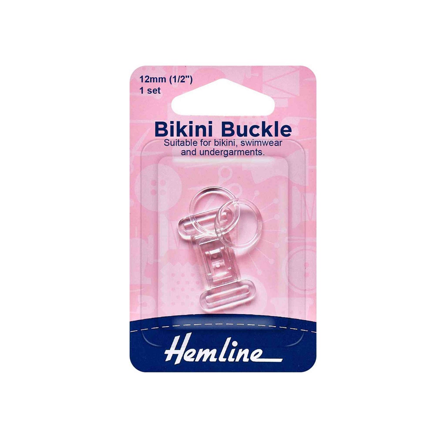 Hemline Bikini Buckle / Clip (Various Sizes and Colours)