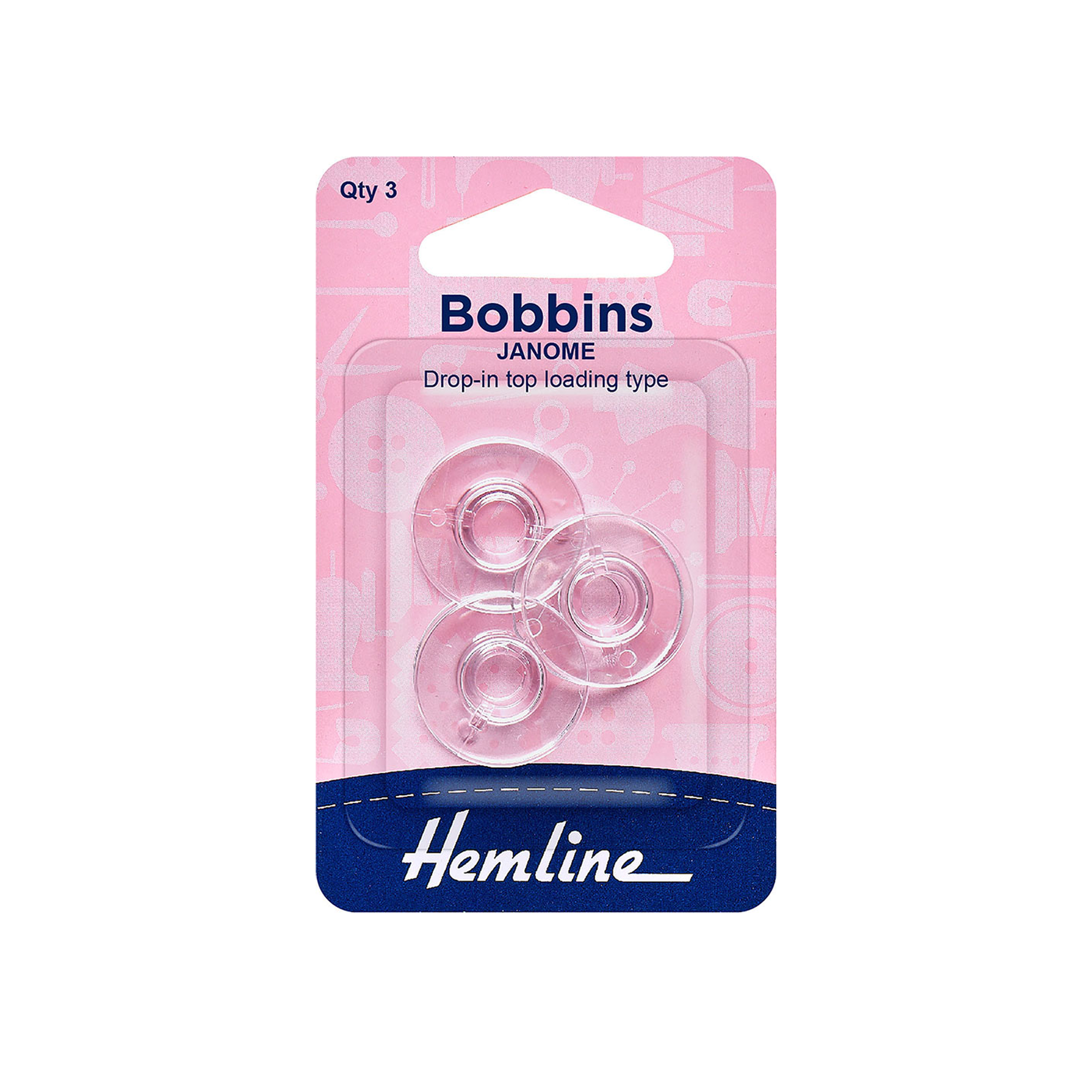 Hemline Bobbins for Sewing Machines (Various Brands / Models) – Bobbin and  Ink