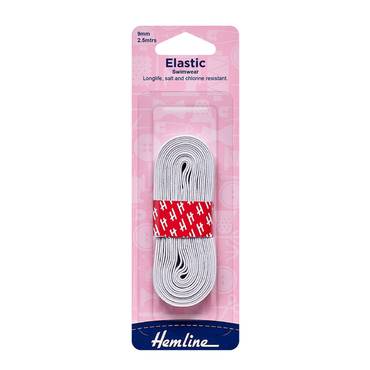 Hemline Elastic Swimwear 9mm x 2.5m