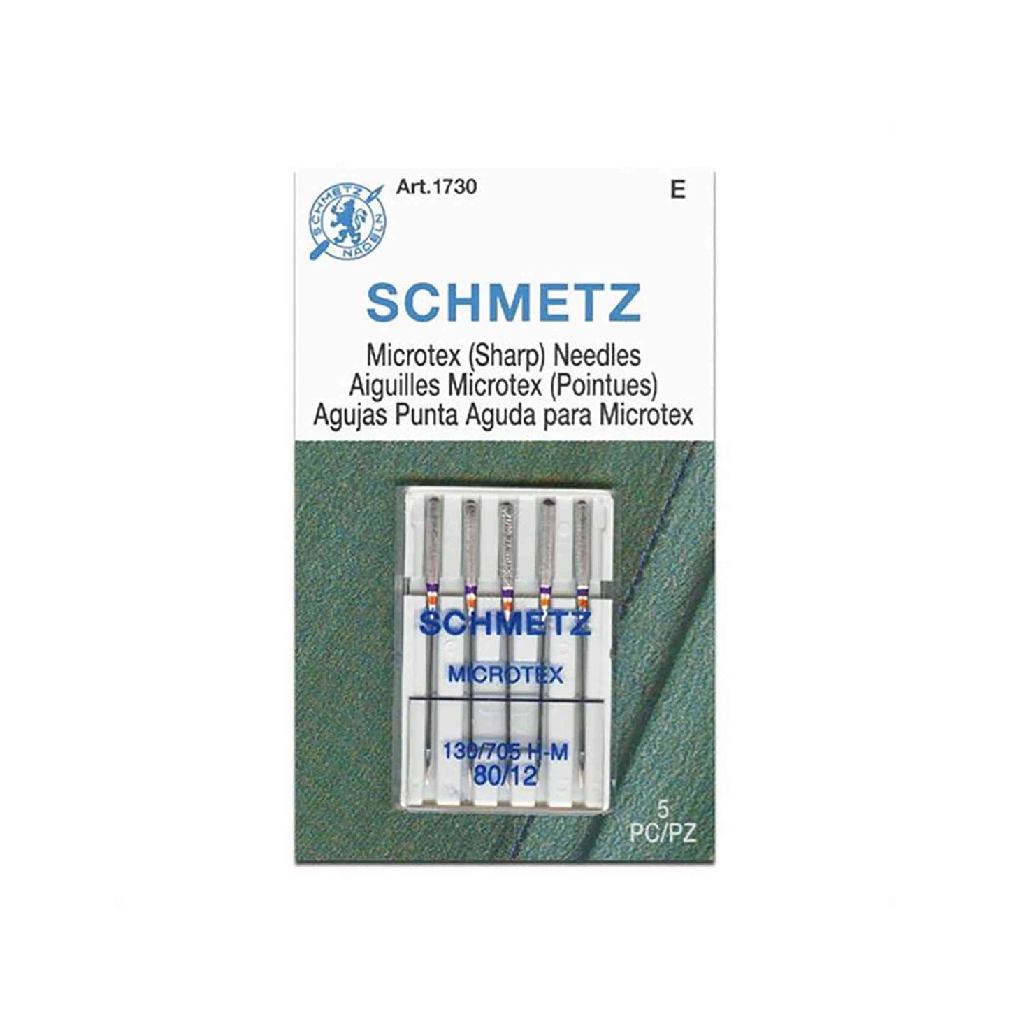 Schmetz Sewing Machine Needles (Various Types)