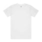 Plain white t-shirt on white background
