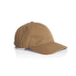 AS Colour Access 1131 canvas 6 panel cap in camel colour, side view