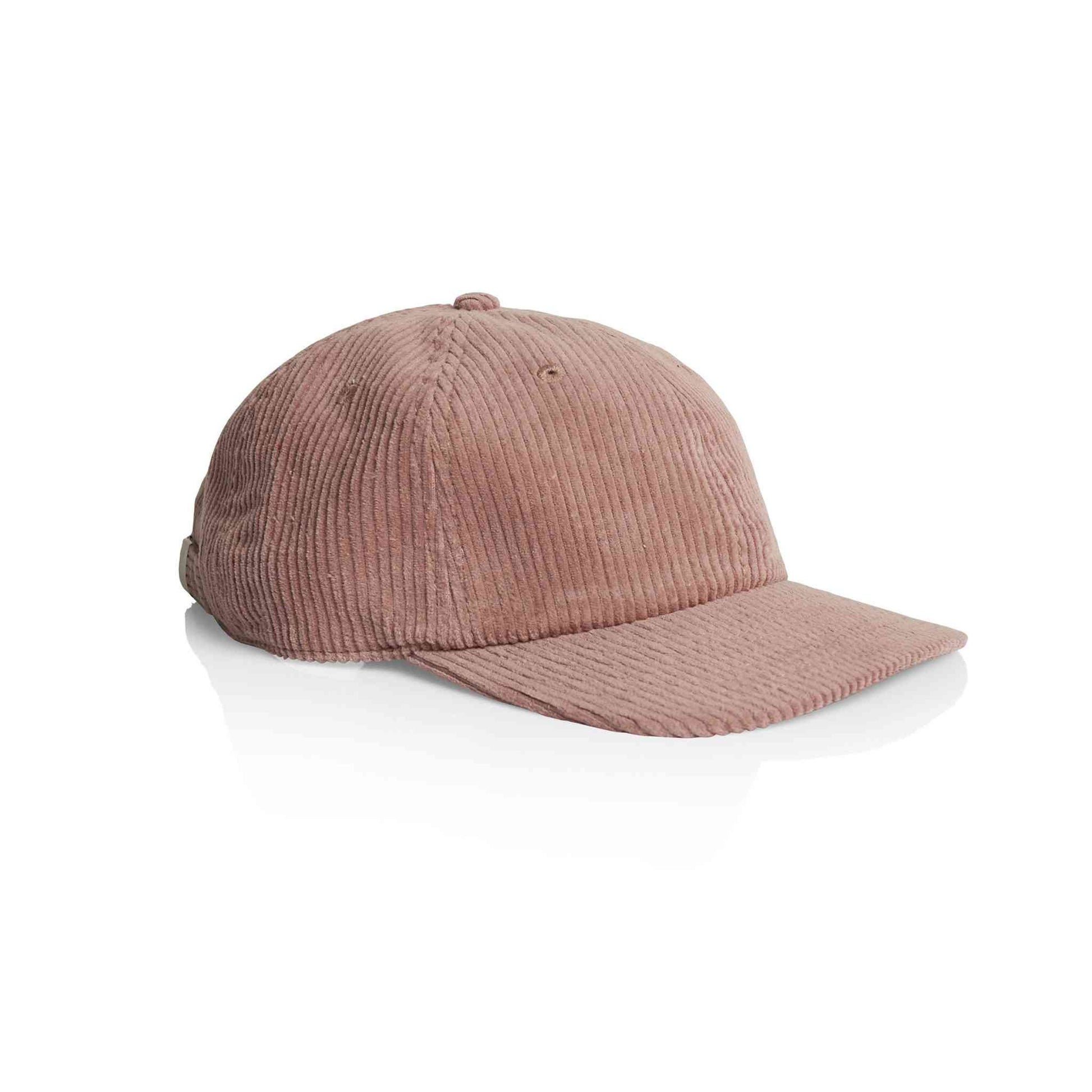 AS Colour 1152 Class 6 panel cord cap in hazy pink colour, side view