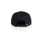 AS Colour 1116 James 6 panel cap in black colour, back view