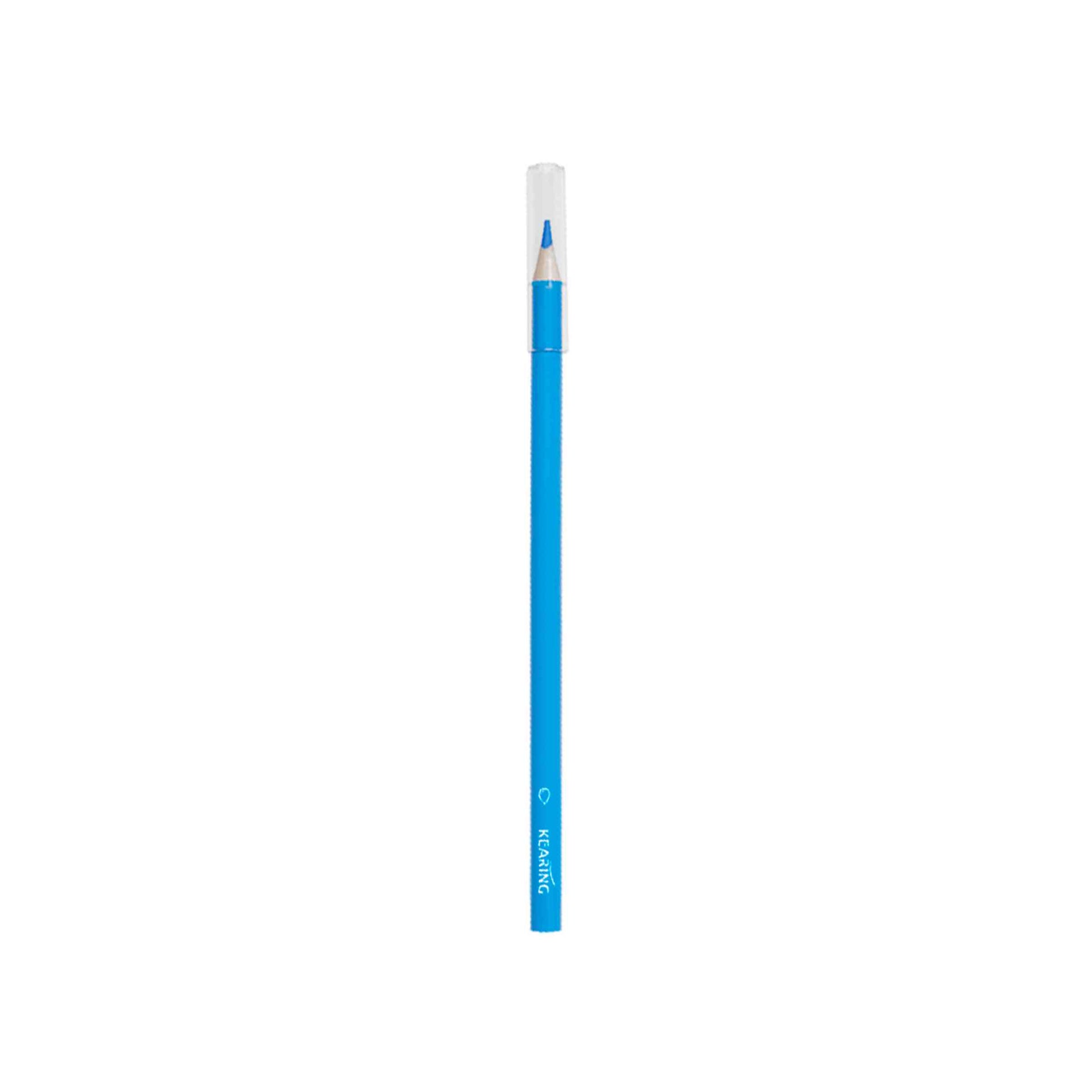 Kearing Blue Water Soluble Pencil on white background