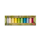 Gutermann Sew All Thread 10 pack recyced thread in pastel colours on white background