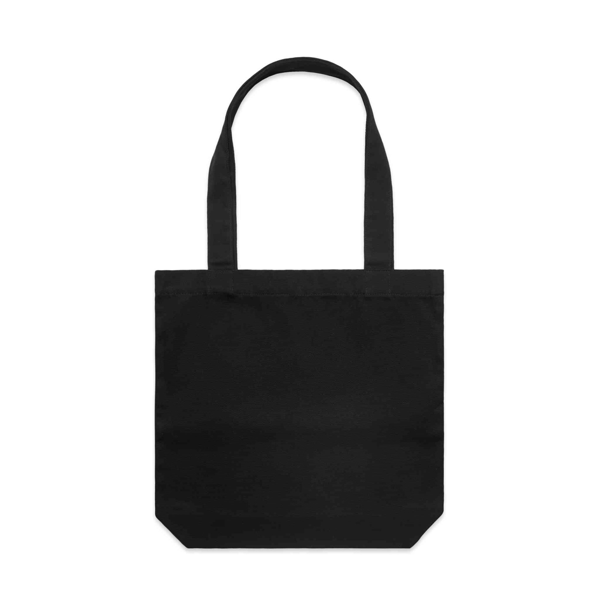 Black and outlet white tote bag