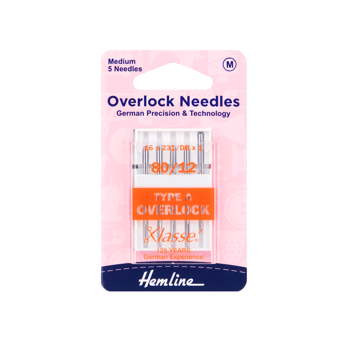 Klasse / Hemline Overlock Machine Needles
