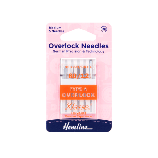 Klasse / Hemline Overlock Machine Needles