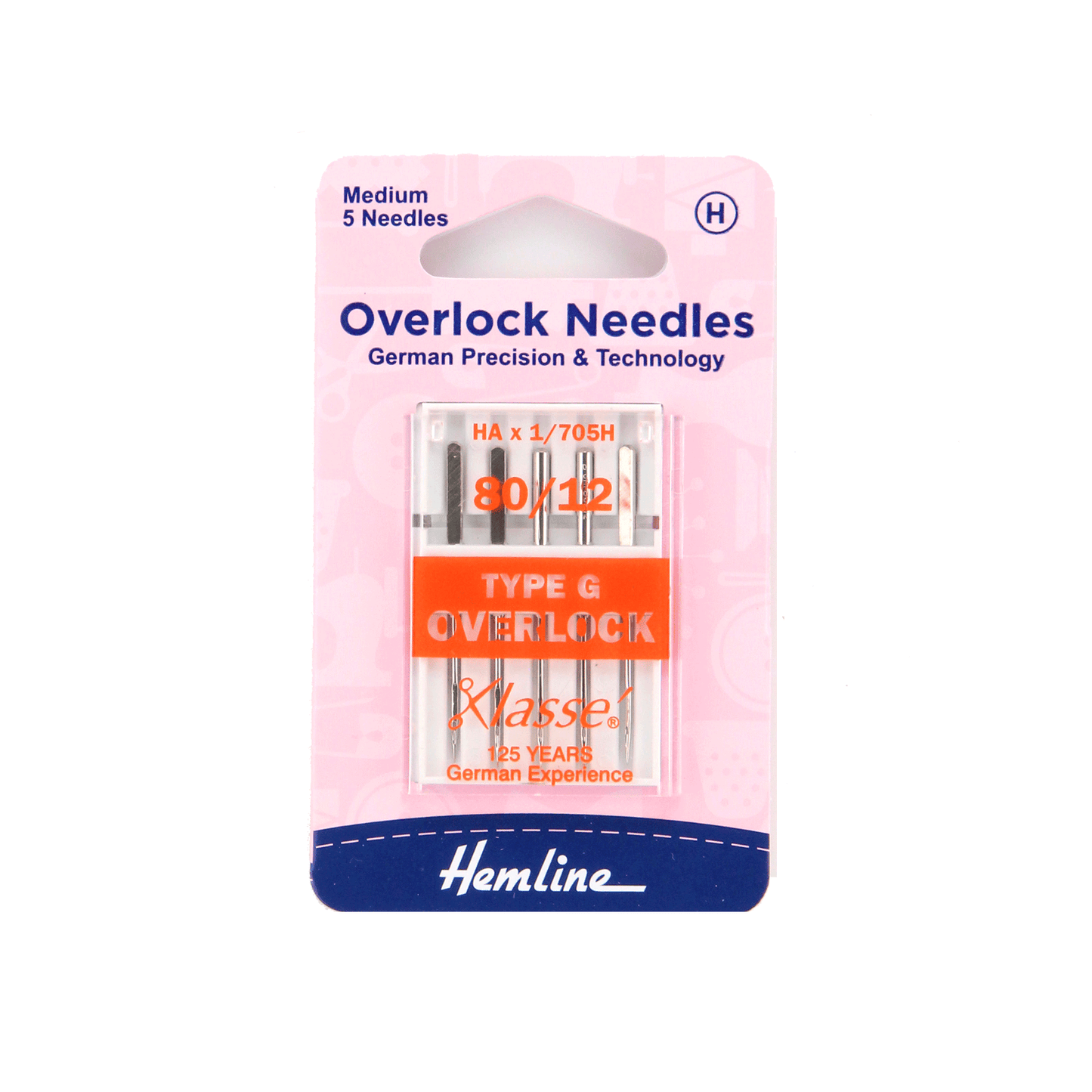 Klasse / Hemline Overlock Machine Needles