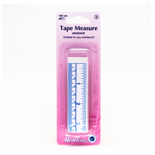 Hemline Adhesive Tape Measure - 150cm (60")