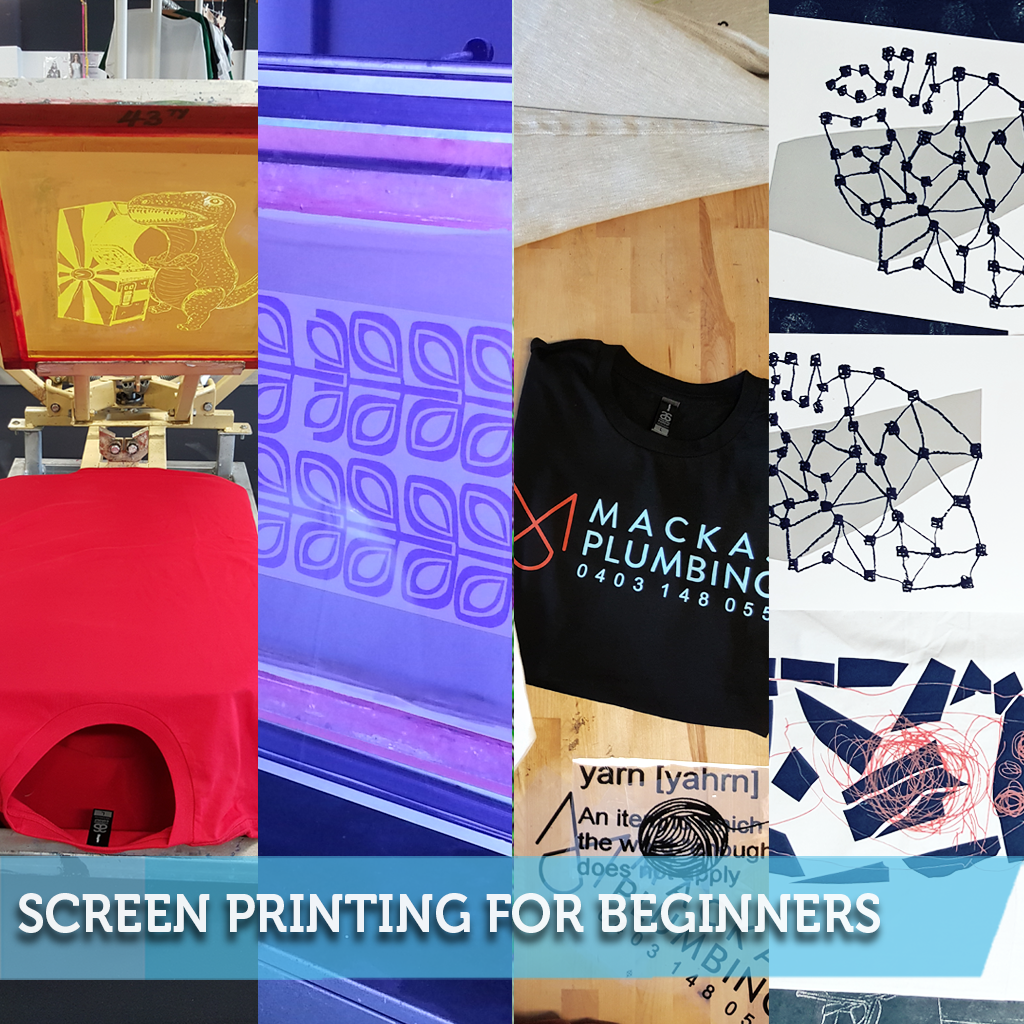 Screen Printing for Beginners (Emulsion / UV Exposure) 1 Day Class