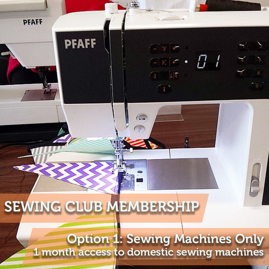 Sewing Club Membership 1: Domestic Sewing Machines Only