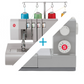 Singer Heavy Duty Combo #32: 14HD854 Overlocker + 4432 Sewing Machine