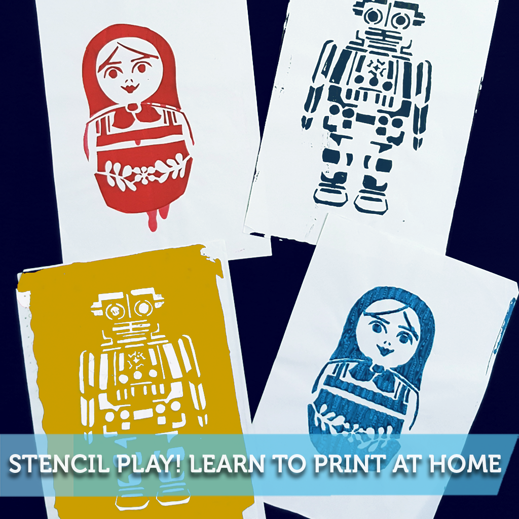 Print Play! 3hr DIY Stencil Class