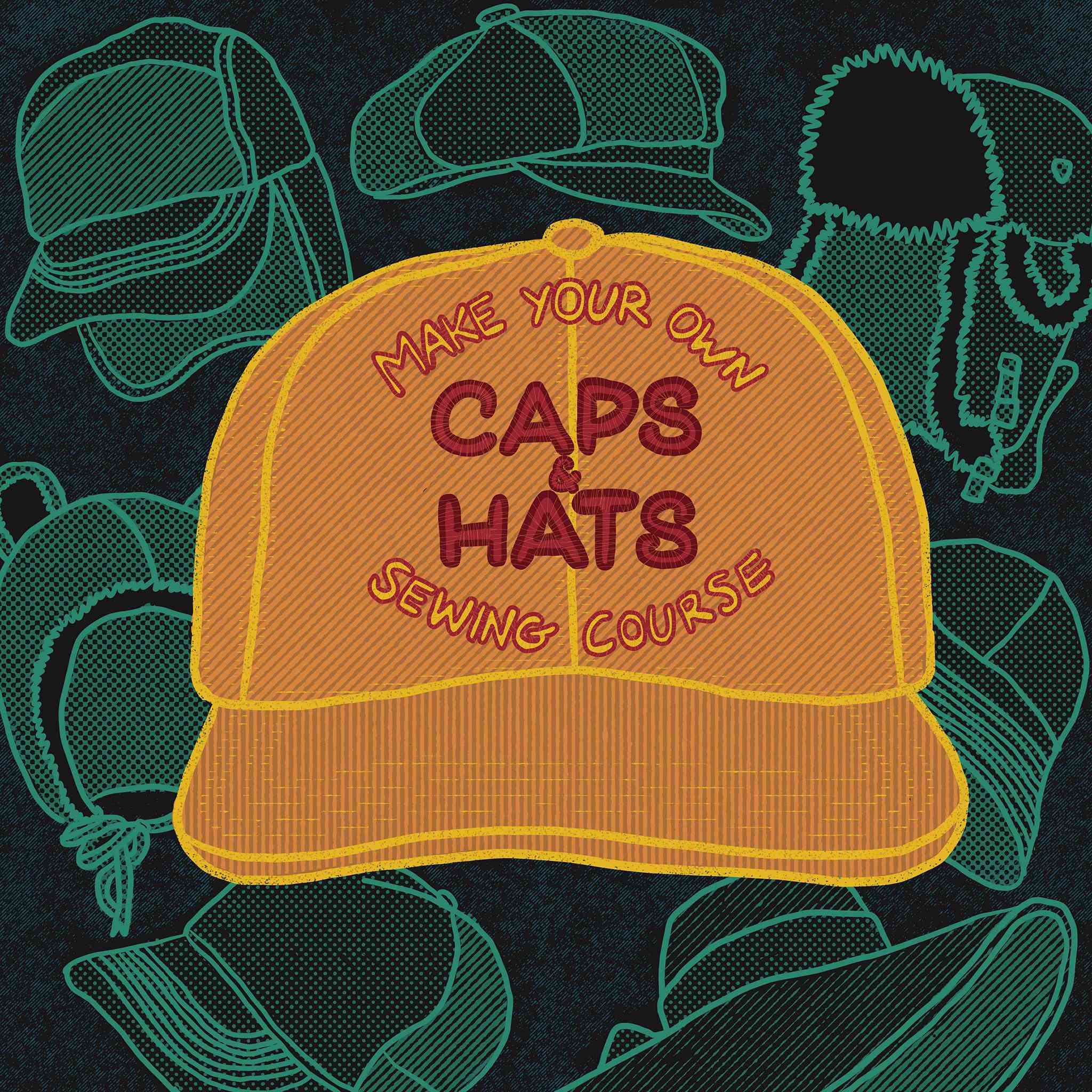 Make Caps Make Your Own Caps and Hats 1 Day Sewing Class – Bobbin and Ink