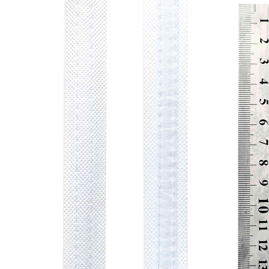 Covered Boning White 20mm Wide (sold per metre)