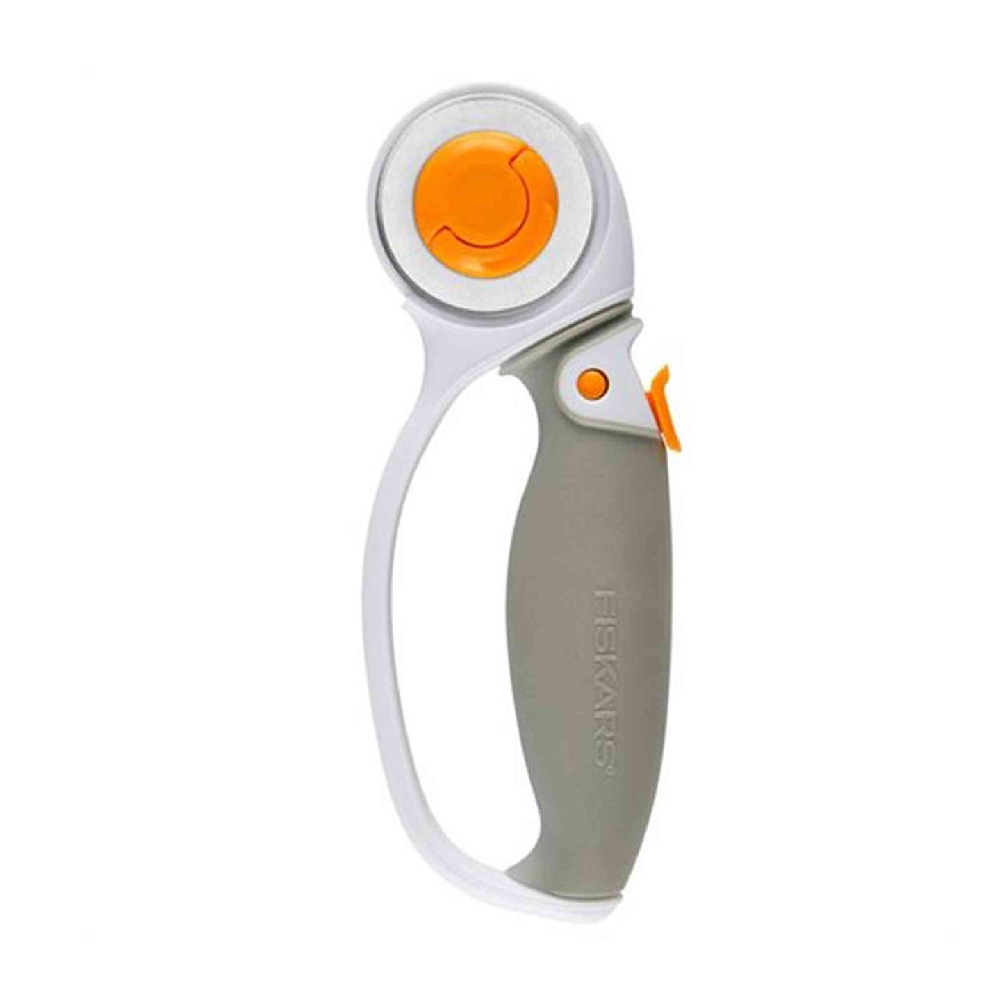 Fiskars ergo control heavy duty rotary cutter loop handle, 45mm diametre titanium blade.