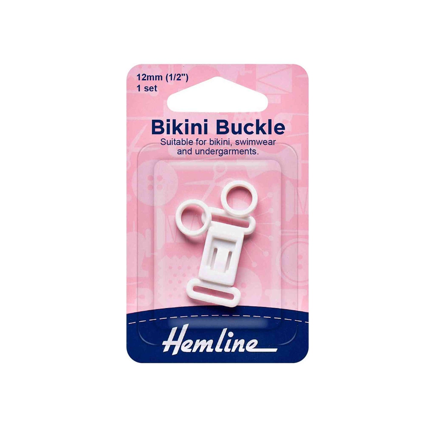 Hemline Bikini Buckle / Clip (Various Sizes and Colours)
