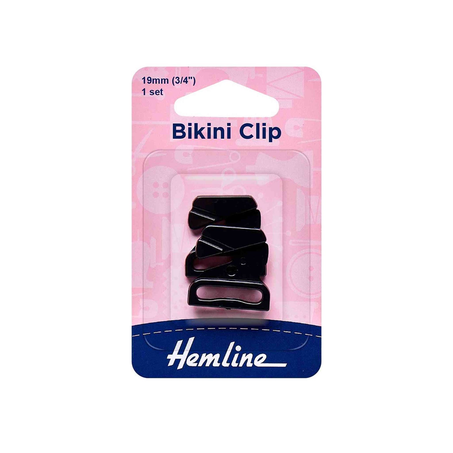 Hemline Bikini Buckle / Clip (Various Sizes and Colours)