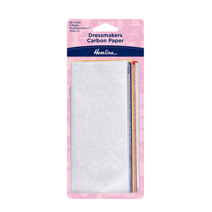 Hemline Dressmakers Carbon Paper (5 sheets)