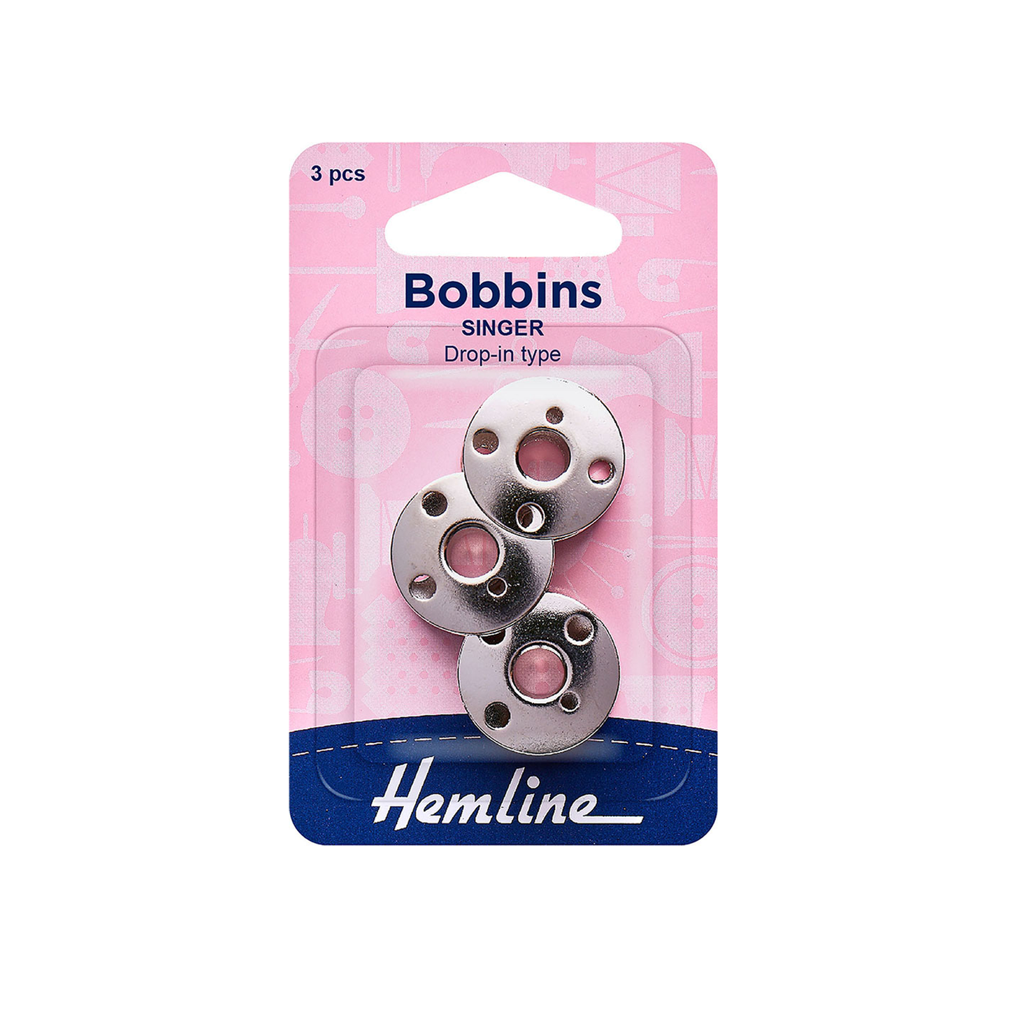 Hemline Bobbins for Sewing Machines (Various Brands / Models)