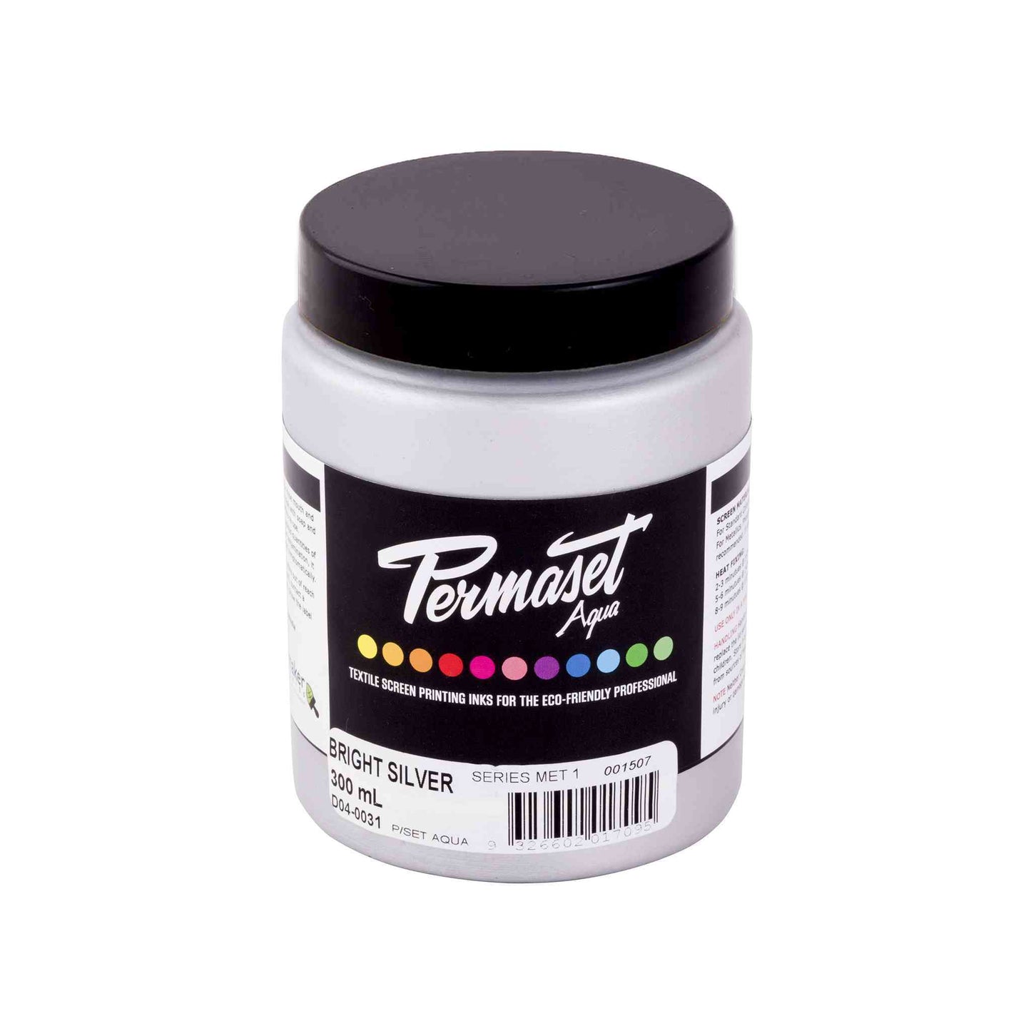 Permaset Aqua Fabric Ink Metallic Colours