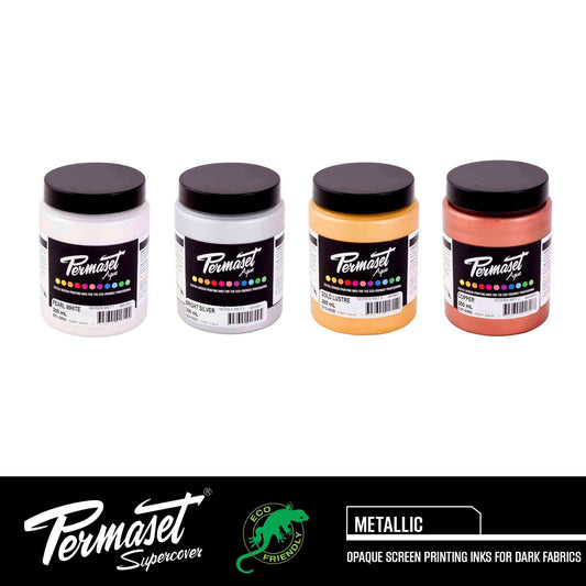 Permaset® Aqua Fabric Ink Metallic Colours