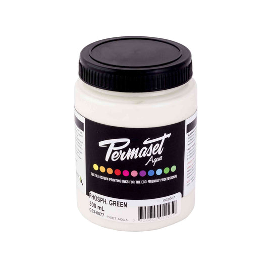 Permaset® Aqua Phosphorescent Green Ink