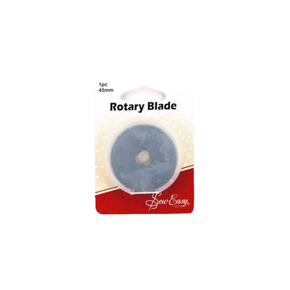 Sew Easy Rotary Cutter Replacement Blades (45mm Diametre, Various Types)